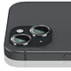 Acheter Zanaé Protection Caméra pour iPhone 15 / 15 Plus en Verre Trempé et Aluminium Renforcé Noir