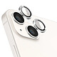 Zanaé Protection Caméra pour iPhone 14 / 14 Plus en Verre Trempé et Aluminium Renforcé Argent Conçue spécifiquement pour Apple iPhone 14 / 14 Plus, cette protection caméra s'ajuste parfaitement aux lentilles de votre appareil pour une couverture sur mesure.