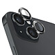 Zanaé Protection Caméra pour iPhone 15 / 15 Plus en Verre Trempé et Aluminium Renforcé Noir - Conçue spécifiquement pour Apple iPhone 15 / 15 Plus, cette protection caméra s'ajuste parfaitement aux lentilles de votre appareil pour une couverture sur mesure.
