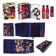 One Piece - Coffret Cadeau Bleu Bouteille en acier, Autocollant, Couvre-livre Coffret Cadeau Bleu One Piece Bouteille en acier, Autocollant, Couvre-livre.