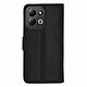 Zanaé Étui Portefeuille pour Xiaomi Redmi 17 Fermeture Magnétique avec Effet Grainé Noir Conçu spécialement pour épouser les dimensions du Xiaomi Redmi 17, cet étui garantit un ajustement parfait et laisse un accès direct à tous les ports et boutons.