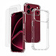 Evetane Coque iPhone 18 Pro Max Antichoc Silicone bords renforcés + 2 Vitres en verre trempé Protection écran Coque iPhone 18 Pro Max Antichoc Silicone bords renforcés + 2 Vitres en verre trempé Protection écran