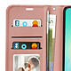Mayaxess Étui Portefeuille pour Samsung Galaxy A27 avec Support Vidéo et Dragonne Rose gold pas cher