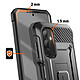 Avis Supcase Coque Intégrale pour Galaxy A17 Série Unicorn Beetle Pro avec Béquille Noir
