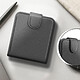 Acheter Étui à Clapet pour Galaxy Z Flip 8 Série Chesterfield Effet Cuir Texturé Noir