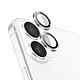 Zanaé Protection Caméra Camera pour iPhone 17 avec Cerclage Aluminium Renforcé Argent Protection Caméra Camera pour iPhone 17 avec Cerclage Aluminium Renforcé