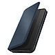 Avizar Étui à Clapet pour Xiaomi Redmi Note 14 Pro / 14 Pro Plus Classic Edition - Cet étui pour Redmi Note 14 Pro / 14 Pro Plus affiche un revêtement en simili cuir bleu nuit lisse à surface résistante aux traces et à l'usure
