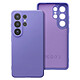 Coque pour Galaxy S26 Ultra en Silicone Soft-Touch avec Doublure Microfibre Violet pas cher
