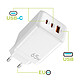 Avis Zanaé Chargeur Secteur avec 2 Ports USB-C 65W et 1 Port USB-A 30W Ultra Rapide Blanc