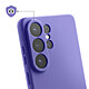 Avis Coque pour Galaxy S26 Ultra en Silicone Soft-Touch avec Doublure Microfibre Violet
