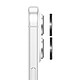 Avis Zanaé Protection Caméra Camera pour iPhone 17 avec Cerclage Aluminium Renforcé Noir / Transparent