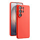Coque pour Galaxy S26 Ultra en Silicone Soft-Touch avec Doublure Microfibre Orange - Conçue sur mesure pour votre Samsung Galaxy S26 Ultra, cette coque assure une protection idéale contre les chocs et les impacts accidentels du quotidien.