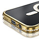 Avis Coque pour Galaxy A14 4G / 5G Compatible MagSafe avec Contour à Strass Dorée