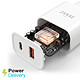 Acheter Zanaé Chargeur USB-C et USB-A 20W pour Smartphone et Tablette Charge Rapide Blanc