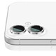 Acheter Zanaé Protection Caméra Camera pour iPhone 17 avec Cerclage Aluminium Renforcé Argent