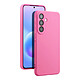 Coque pour Galaxy A57 en Silicone Soft-Touch avec Doublure Microfibre Fuchsia - Conçue sur mesure pour votre Samsung Galaxy A57, cette coque assure une protection idéale contre les chocs et les impacts accidentels du quotidien.
