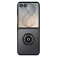 Coque pour Samsung Galaxy Z Flip 8 Anneau Magnétique Rotatif et Support Noir Coque pour Samsung Galaxy Z Flip 8 Anneau Magnétique Rotatif et Support