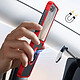 Coque pour Samsung Galaxy Z Flip 8 Anneau Magnétique Rotatif et Support Rouge pas cher