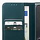 Abeel Étui Portefeuille pour Google Pixel 11 Pro Fold Anti-RFID avec Support Vert pas cher