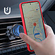 Avis Coque pour Honor 200 Smart Bague Métallique Support Vidéo Rouge