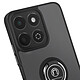 Acheter Coque pour Honor 200 Smart Bague Métallique Support Vidéo Noir