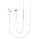 Samsung Kit pieton intra-auriculaire Modèle EO-EG920BB Blanc Écouteurs Samsung EO-EG920BB à embouts ergonomiques confortables.