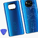 Acheter Xiaomi Vitre arrière pour Xiaomi Poco X3 Original Service Pack Bleu