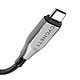 Avis CYGNETT Câble USB-C vers USB-C Armoured Charge 100W et Synchronisation 480 Mbps 50cm Noir