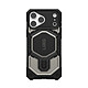 UAG Coque MagSafe pour iPhone 18 Pro Max / 17 Pro Max série Monarch Pro Antichoc Noir / Argent Conception sur mesure ajustée pour votre iPhone 17 Pro Max et iPhone 18 Pro Max, offrant un accès direct au port USB-C et aux fonctionnalités.