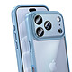 Avis Générique Coque pour iPhone 18 Pro Antichoc Hybride avec Protection Caméra Bleu