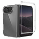 Coque pour iPhone Duo Antichoc avec Dos Rigide Givré et Cadre Souple Renforcé Transparent Coque pour iPhone Duo Antichoc avec Dos Rigide Givré et Cadre Souple Renforcé