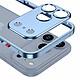 Acheter Protection Design pour iPhone 18 Pro Antichoc avec Protection Caméra Intégré Bleu