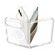 Coque pour iPhone Duo Antichoc et Pliable Compatible MagSafe Transparent pas cher