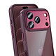 Avis Générique Coque pour iPhone 18 Pro Antichoc Hybride avec Protection Caméra Bordeaux