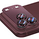 Acheter Protection Caméra pour iPhone 18 Pro en Verre Trempé Conception Monobloc Bordeaux