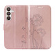 Acheter Zanaé Étui Portefeuille pour Galaxy S26 Premium Design Fleurs Papillon Rose champagne