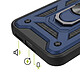 Acheter Mayaxess Coque pour Redmi 17 avec Cache Caméra Coulissant et Bague Magnétique Bleu nuit