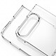 Acheter Coque pour iPhone Duo Rigide Pliable Haute Protection Antichoc Transparent