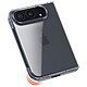 Coque pour iPhone Duo Rigide Pliable Haute Protection Antichoc Transparent pas cher