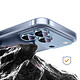 Avis Protection Caméra pour iPhone 18 Pro Max en Verre Trempé avec Cadre Titane Bleu clair