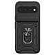 Mayaxess Coque pour Pixel 11 / 11 Pro avec Cache Caméra Coulissant et Bague Magnétique Noir Conception hybride pour Pixel 11 / Pixel 11 Pro, assurant une absorption optimale des chocs du quotidien