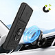 Mayaxess Coque pour Redmi 17 avec Cache Caméra Coulissant et Bague Magnétique Noir pas cher