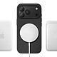 Avis Coque MagSafe pour iPhone 18 Pro Max en Silicone avec Bords Relevés Noir