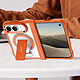 Acheter Générique Coque pour iPhone Duo Compatible MagSafe avec Support Béquille Orange