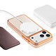 Acheter Générique Coque MagSafe pour iPhone 18 Pro Protection Rigide Anti-jaunissement Orange
