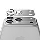 Acheter Protection Caméra pour iPhone 18 Pro en Verre Trempé avec Cadre Titane Argent