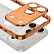 Acheter Protection Design pour iPhone 18 Pro Antichoc avec Protection Caméra Intégré Orange