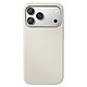 Coque MagSafe pour iPhone 18 Pro Max en Silicone avec Bords Relevés Beige - Coque MagSafe pour iPhone 18 Pro Max en Silicone avec Bords Relevés