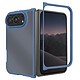 Coque pour iPhone Duo Antichoc avec Dos Rigide Givré et Cadre Souple Renforcé Bleu Coque pour iPhone Duo Antichoc avec Dos Rigide Givré et Cadre Souple Renforcé