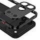 Acheter Protection Design pour iPhone 18 Pro Antichoc avec Protection Caméra Intégré Noir